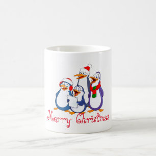 Caneca De Café Pinguins de Feliz de Mug Cerâmica Feriados