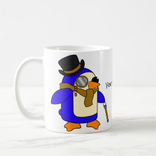 Caneca De Café Pinguins de Posh Brown