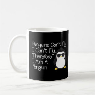 Caneca De Café Pinguins Não Conseguem Voar Pinguim