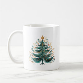 Caneca De Café Pinho de inverno Tree Fora de Natal Mug