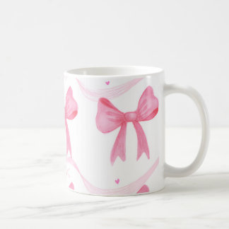 Caneca De Café Pink,cute coffee mug with bowa