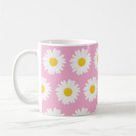 Caneca De Café Pink Daisy Mug