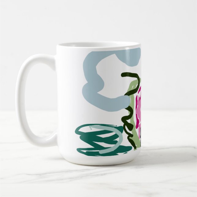Caneca De Café Pink flamingo set (Esquerda)