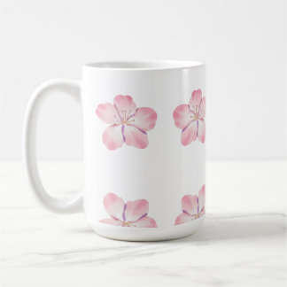 Caneca De Café Pink floral mug