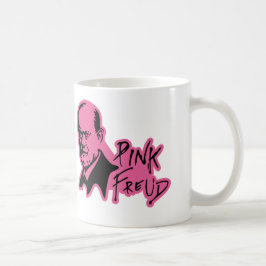 Caneca De Café PINK FREUD Psychoanalysis Sound Edition