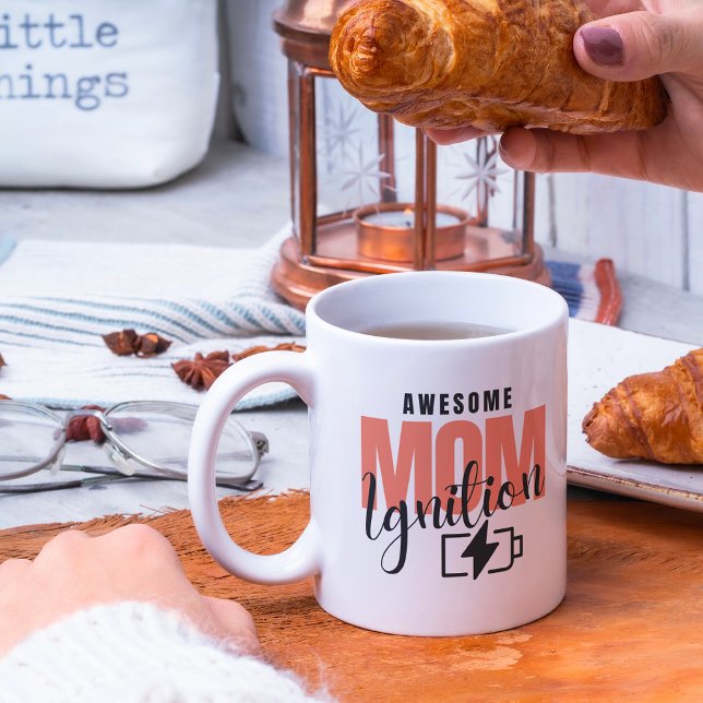 Caneca De Café Pink Incrível Mãe Dia de as mães Café (Criador carregado)