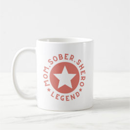 Caneca De Café PINK Mãe Shero Legend Madre de Presente Sobriedade