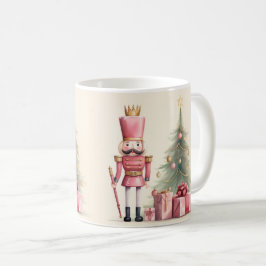 Caneca De Café Pink Nutcracker Christmas Mug