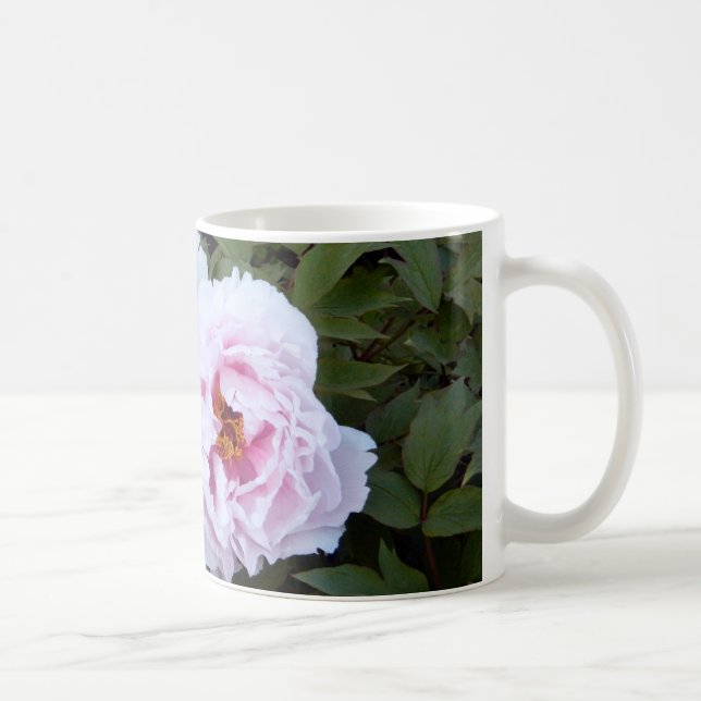 Caneca De Café Pink Peony Mug bonito (Direita)