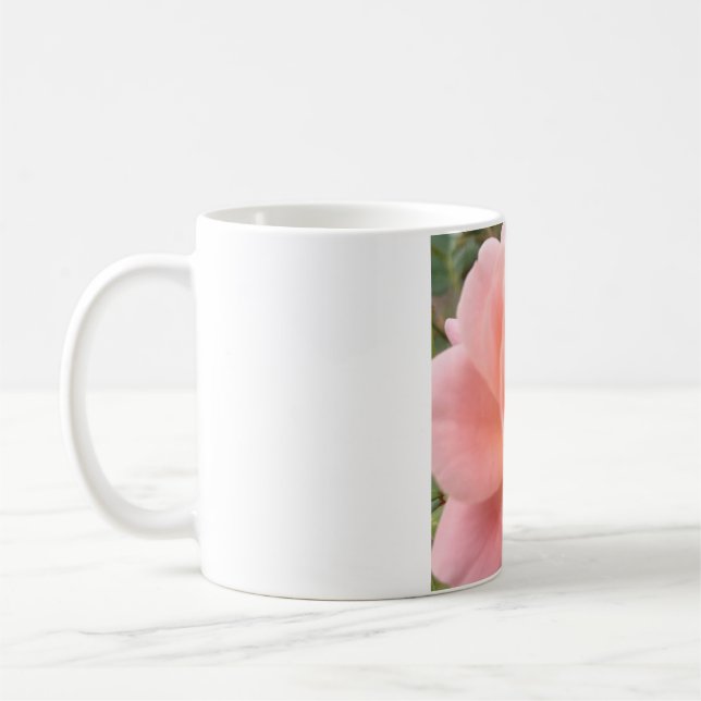 Caneca De Café Pink Rose Coffee Mug (Esquerda)