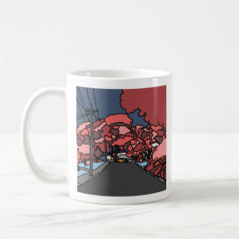 Caneca De Café Pink Suburbia Mug