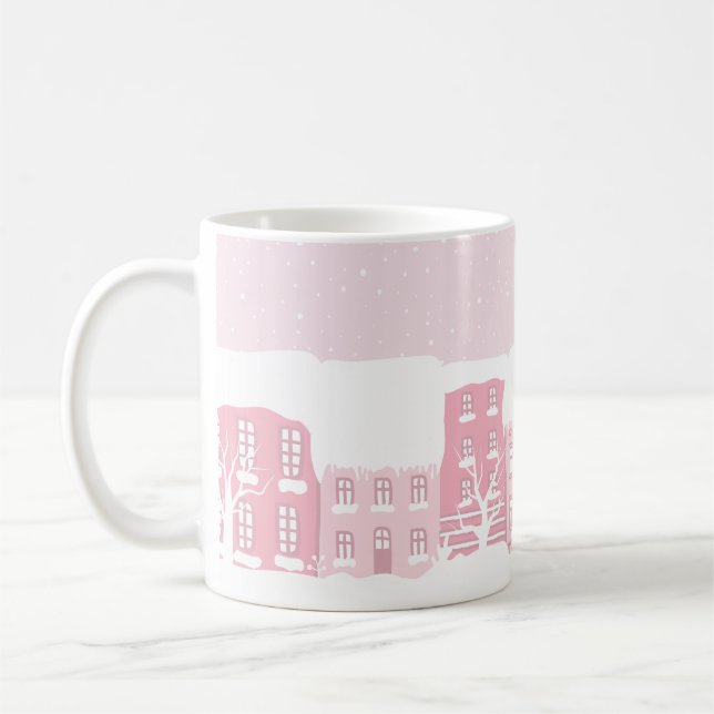 Caneca De Café Pink Winter Mug (Esquerda)