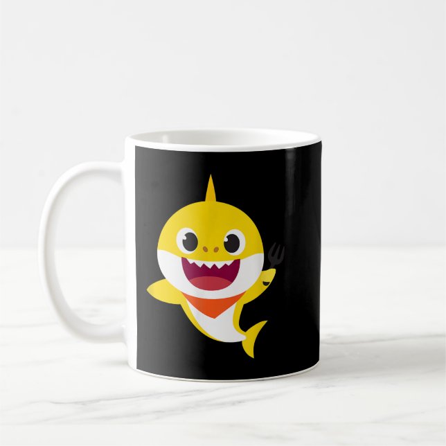 Caneca De Café Pinkfong Baby Shark (Esquerda)