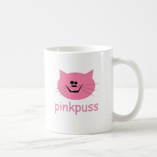 Caneca De Café PinkPuss, amor dos pinkpuss (Direita)
