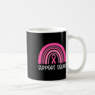 Caneca De Café Pino de Sobrevivência do Cancer de Mama em Esquadr