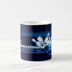 Caneca De Café Pinos de boliche e esfera