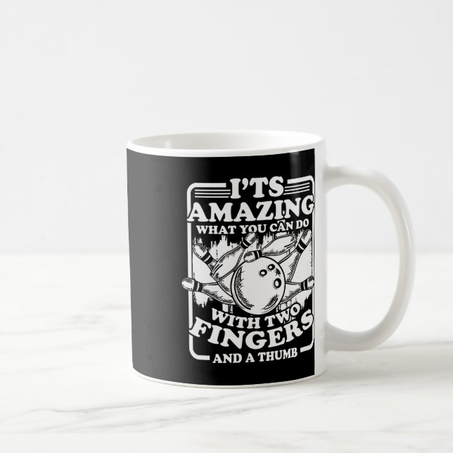 Caneca De Café Pinos de Boliche Spare Strike 2  (Direita)