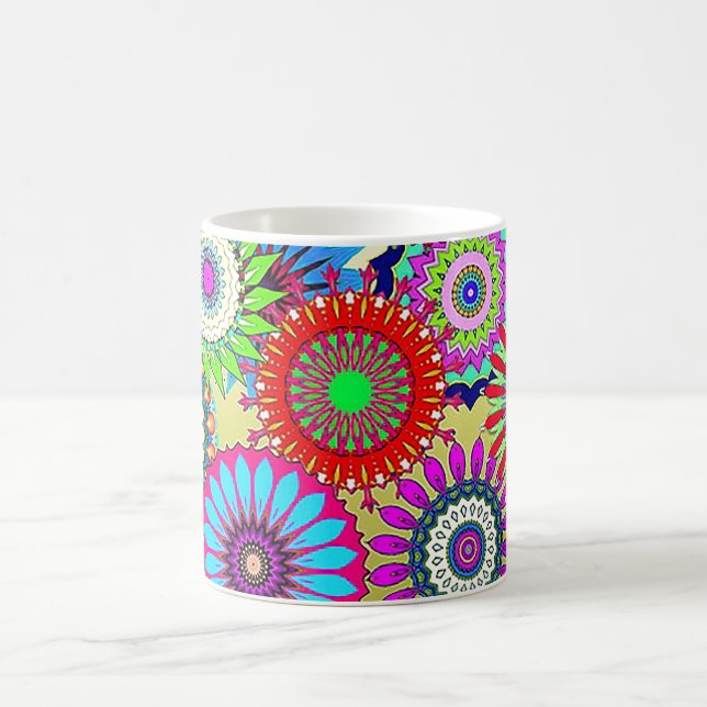 Caneca De Café Pinrodas mosaicas (Centro)