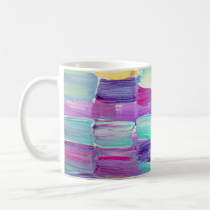 Caneca De Café Pintado com abstrato criativo, wallpap