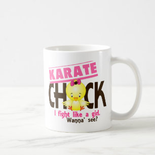 Caneca De Café Pintinho 1 do karaté
