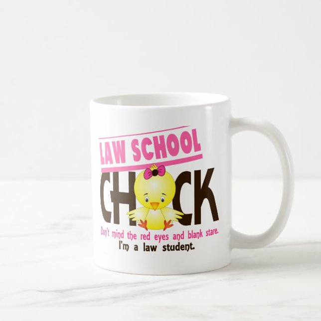 Caneca De Café Pintinho 2 da escola de direito (Direita)