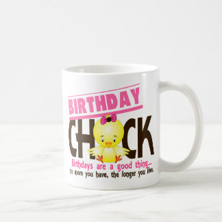 Caneca De Café Pintinho 4 do aniversário