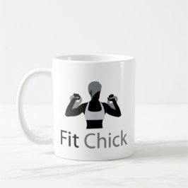 Caneca De Café Pintinho apto com Kettlebells