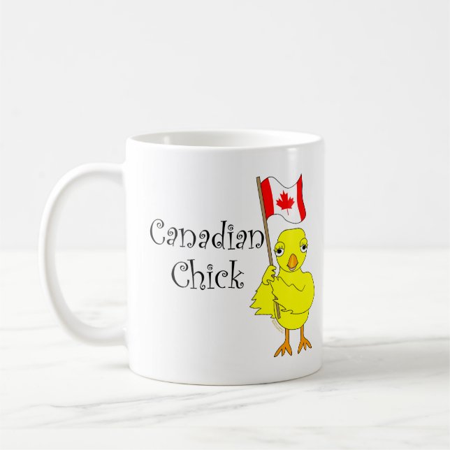 Caneca De Café Pintinho canadense (Esquerda)