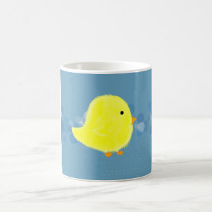 Caneca De Café Pintinho de bebê bonito