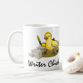 Caneca De Café Pintinho de gravador com papel, preenchimento de p