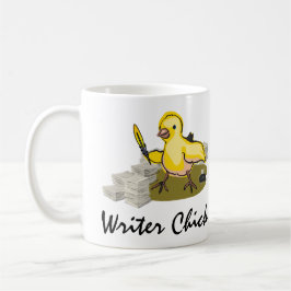 Caneca De Café Pintinho de gravador com papel, preenchimento de p