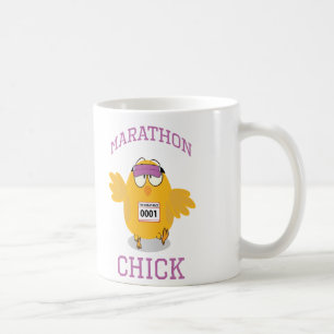 Caneca De Café Pintinho de maratona