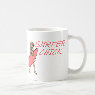 Caneca De Café Pintinho de Surfer