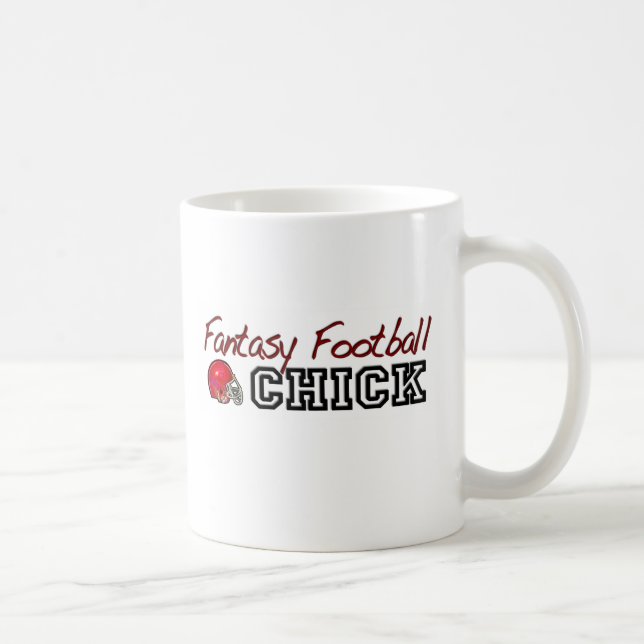 Caneca De Café Pintinho do futebol da fantasia (Direita)