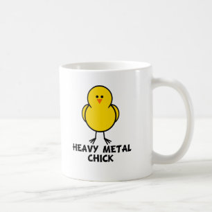 Caneca De Café Pintinho do metal pesado