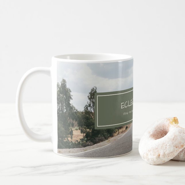 Caneca De Café Pintinho Eclecótico (Com Donut)