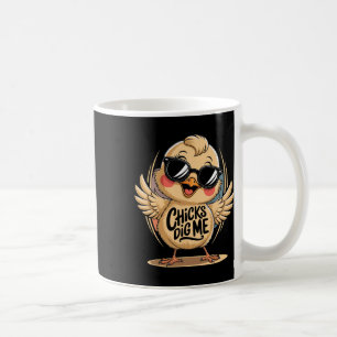 Caneca De Café Pintinhos Criem-Me Dia De Páscoa Para O Felz pasco