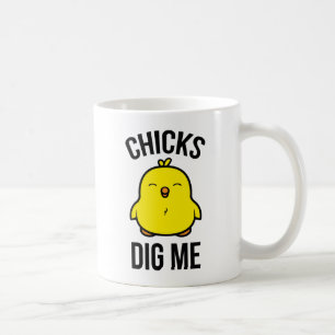 Caneca De Café Pintinhos Me Encaixe