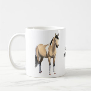 Caneca De Café Pinto Pinto Dun Paint Horse