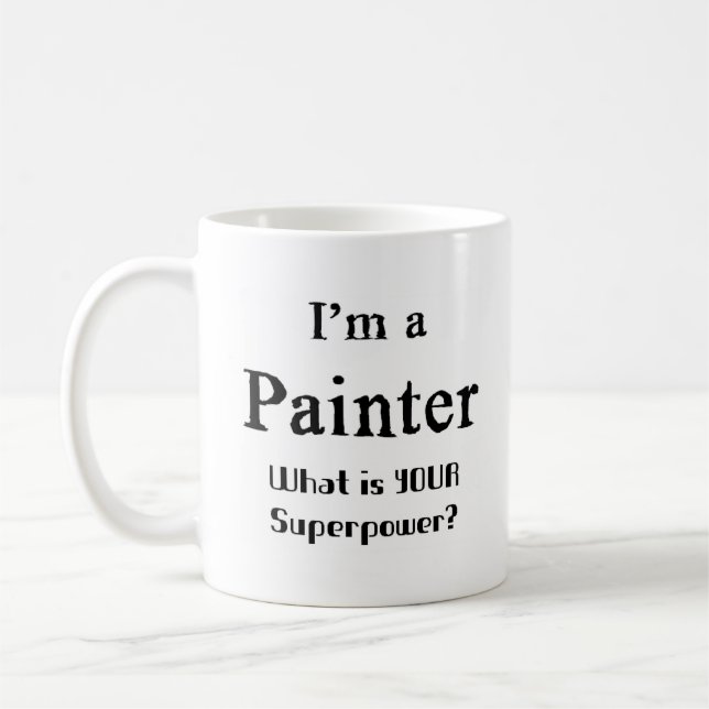 Caneca De Café Pintor (Esquerda)
