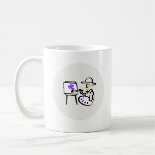 Caneca De Café Pintor