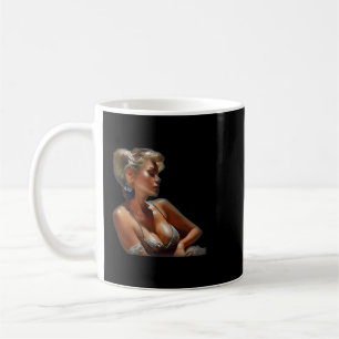 Caneca De Café pintor figurativo detalhado e realista fino Oil