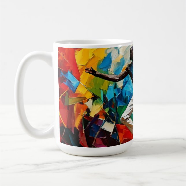 Caneca De Café Pintura (Esquerda)
