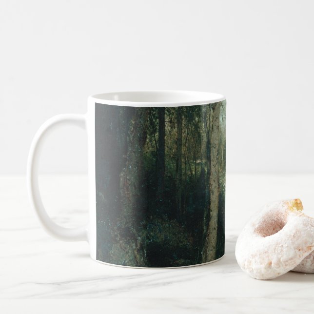 Caneca De Café Pintura Antiga (1881) - Caneca Café (Com Donut)