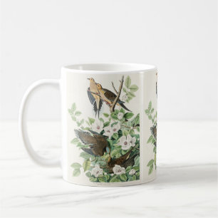 Caneca De Café Pintura da Morning Dove Carolina Pigeon, de Audubo