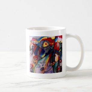Caneca De Café Pintura de Abstrato Kandinsky 1913