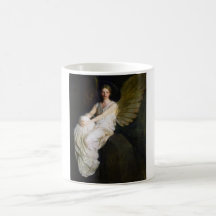 Pintura de Anjo Antiga de Abbott Handerson Thayer