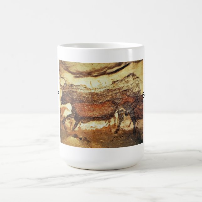 Caneca De Café Pintura de caverna, Lascaux (Centro)