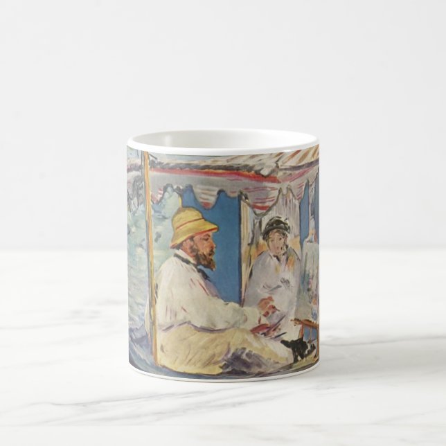 Caneca De Café Pintura de Claude Monet - Edouard Manet (Centro)