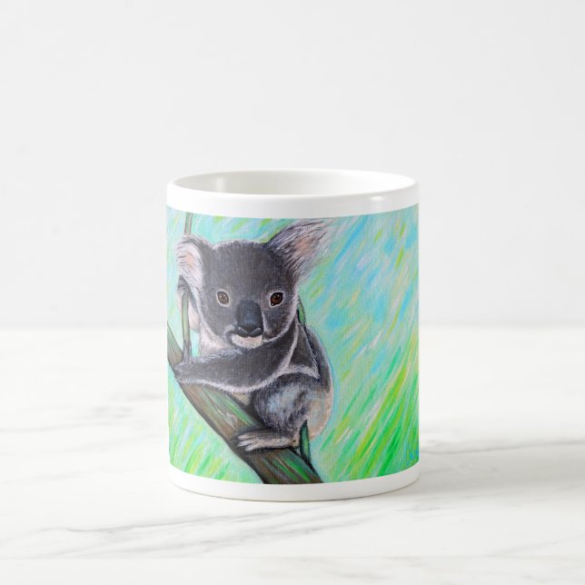 Caneca De Café Pintura de Coala Fofo (Centro)
